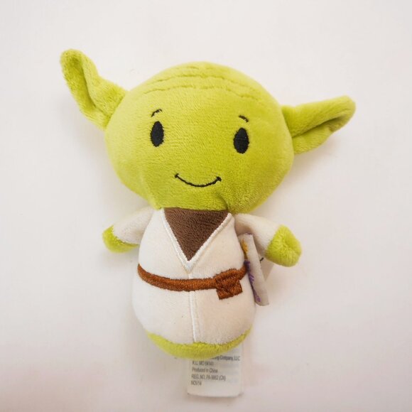 Star Wars Hallmark Itty Bittys Lot of 7 Luke C3P0 Yoda Obi Wan Chewbacca Toys - Picture 4 of 10